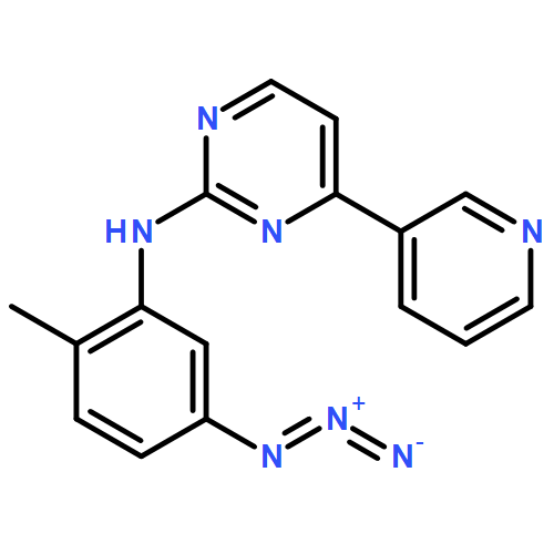 2-Pyrimidinamine, N-(5-azido-2-methylphenyl)-4-(3-pyridinyl)-