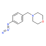 Morpholine, 4-[(4-azidophenyl)methyl]-