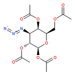 β-D-Galactopyranose, 3-azido-3-deoxy-, 1,2,4,6-tetraacetate