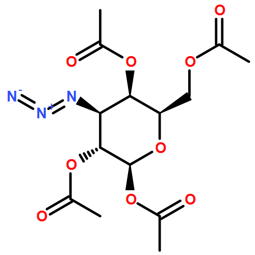 β-D-Galactopyranose, 3-azido-3-deoxy-, 1,2,4,6-tetraacetate