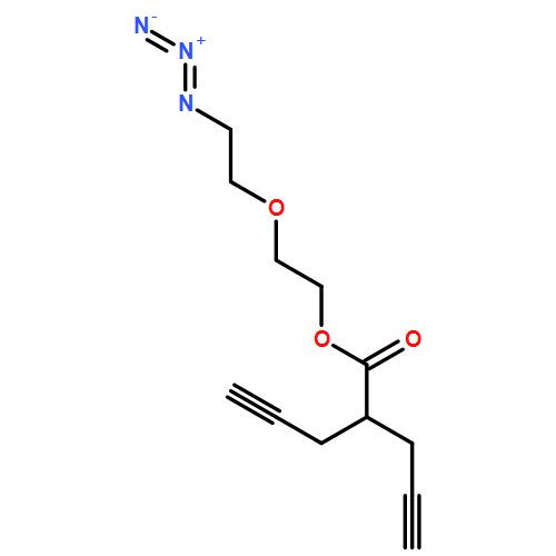 4-Pentynoic acid, 2-(2-propyn-1-yl)-, 2-(2-azidoethoxy)ethyl ester