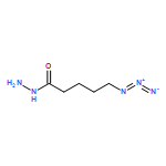 Pentanoic acid, 5-azido-, hydrazide