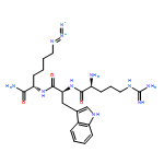 L-Norleucinamide, L-arginyl-L-tryptophyl-6-azido-