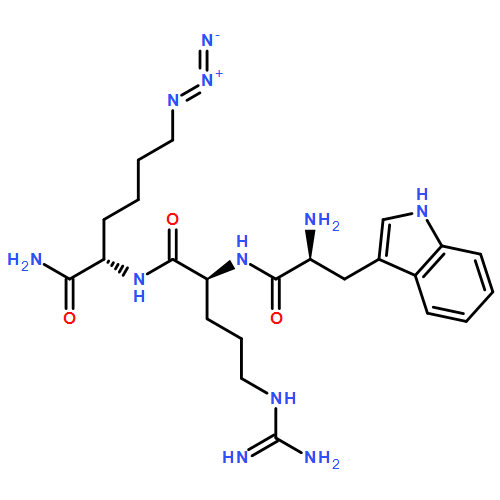 L-Norleucinamide, L-tryptophyl-L-arginyl-6-azido-