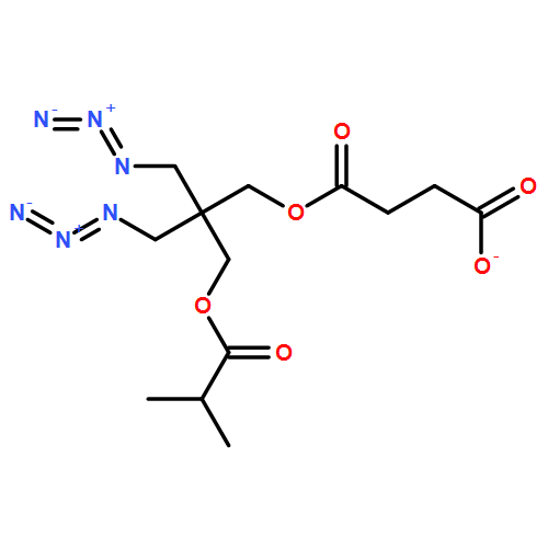 Butanedioic acid, 1-[3-azido-2-(azidomethyl)-2-[(2-methyl-1-oxopropoxy)methyl]propyl] ester