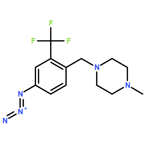 Piperazine, 1-[[4-azido-2-(trifluoromethyl)phenyl]methyl]-4-methyl-