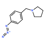 Pyrrolidine, 1-[(4-azidophenyl)methyl]-