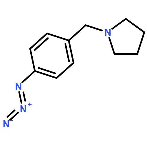 Pyrrolidine, 1-[(4-azidophenyl)methyl]-