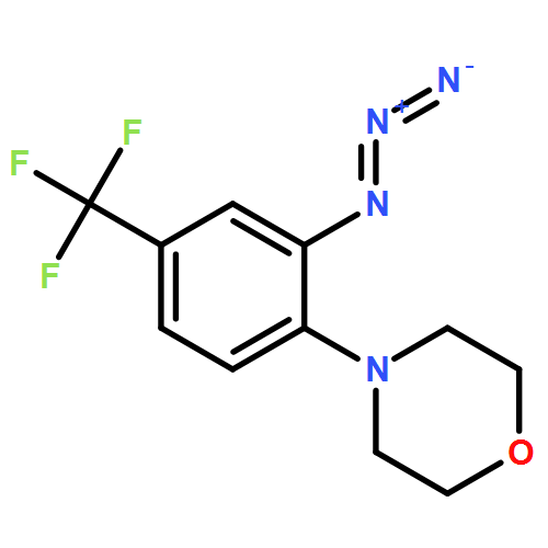 Morpholine, 4-[2-azido-4-(trifluoromethyl)phenyl]-