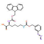 L-Lysine, N6-[[(3-azidophenyl)methoxy]carbonyl]-N2-[(9H-fluoren-9-ylmethoxy)carbonyl]-