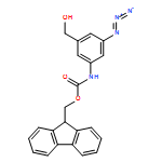 Carbamic acid, N-[3-azido-5-(hydroxymethyl)phenyl]-, 9H-fluoren-9-ylmethyl ester