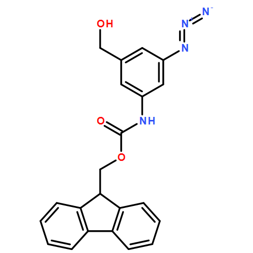 Carbamic acid, N-[3-azido-5-(hydroxymethyl)phenyl]-, 9H-fluoren-9-ylmethyl ester