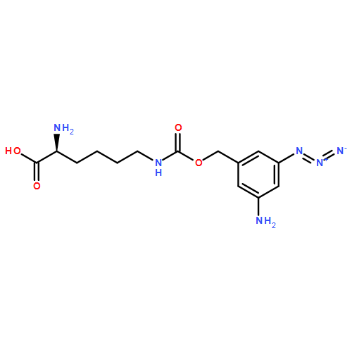 L-Lysine, N6-[[(3-amino-5-azidophenyl)methoxy]carbonyl]-