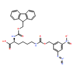 L-Lysine, N6-[[(3-azido-5-nitrophenyl)methoxy]carbonyl]-N2-[(9H-fluoren-9-ylmethoxy)carbonyl]-