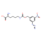 L-Lysine, N6-[[(3-azido-5-nitrophenyl)methoxy]carbonyl]-