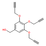 Benzenemethanol, 3,4,5-tris(2-propyn-1-yloxy)-