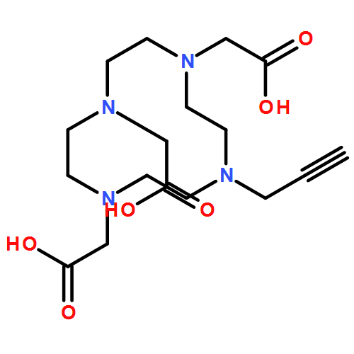 1,4,7,10-Tetraazacyclododecane-1,4,7-triacetic acid, 10-(2-propyn-1-yl)-