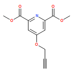 2,6-Pyridinedicarboxylic acid, 4-(2-propyn-1-yloxy)-, 2,6-dimethyl ester