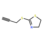 Thiazole, 4,5-dihydro-2-(2-propyn-1-ylthio)-