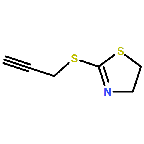 Thiazole, 4,5-dihydro-2-(2-propyn-1-ylthio)-