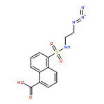 1-Naphthalenecarboxylic acid, 5-[[(2-azidoethyl)amino]sulfonyl]-