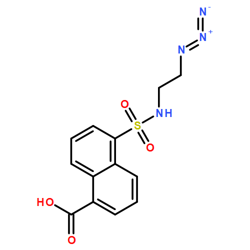 1-Naphthalenecarboxylic acid, 5-[[(2-azidoethyl)amino]sulfonyl]-