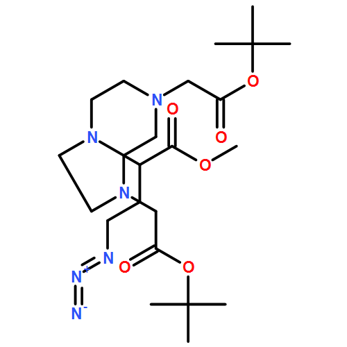 1H-1,4,7-Triazonine-1-acetic acid, α-(2-azidoethyl)-4,7-bis[2-(1,1-dimethylethoxy)-2-oxoethyl]hexahydro-, methyl ester