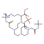 1,4,7,10-Tetraazacyclododecane-1-acetic acid, α-(2-azidoethyl)-4,7,10-tris[2-(1,1-dimethylethoxy)-2-oxoethyl]-, methyl ester