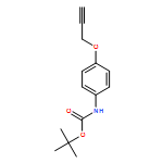 Carbamic acid, [4-(2-propynyloxy)phenyl]-, 1,1-dimethylethyl ester (9CI)