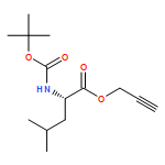 L-Leucine, N-[(1,1-dimethylethoxy)carbonyl]-, 2-propyn-1-yl ester