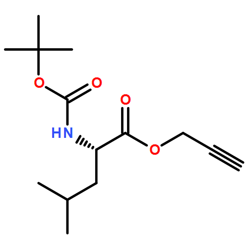 L-Leucine, N-[(1,1-dimethylethoxy)carbonyl]-, 2-propyn-1-yl ester