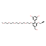 [1,1'-Biphenyl]-3,5-diol, 4'-(hydroxymethyl)-2'-(3,6,9,12,15-pentaoxahexadec-1-yloxy)-6'-(2-propyn-1-yloxy)-