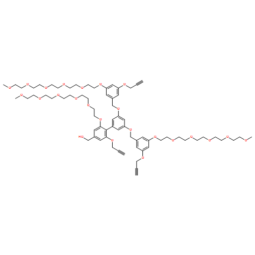 [1,1'-Biphenyl]-4-methanol, 2-(3,6,9,12,15-pentaoxahexadec-1-yloxy)-3',5'-bis[[3-(3,6,9,12,15-pentaoxahexadec-1-yloxy)-5-(2-propyn-1-yloxy)phenyl]methoxy]-6-(2-propyn-1-yloxy)-