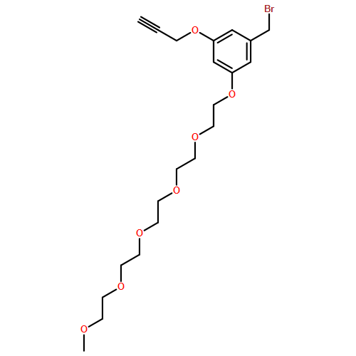 2,5,8,11,14-Pentaoxahexadecane, 16-[3-(bromomethyl)-5-(2-propyn-1-yloxy)phenoxy]-