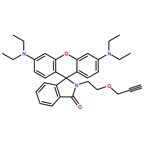 Spiro[1H-isoindole-1,9'-[9H]xanthen]-3(2H)-one, 3',6'-bis(diethylamino)-2-[2-(2-propyn-1-yloxy)ethyl]-