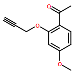 Ethanone, 1-[4-methoxy-2-(2-propyn-1-yloxy)phenyl]-