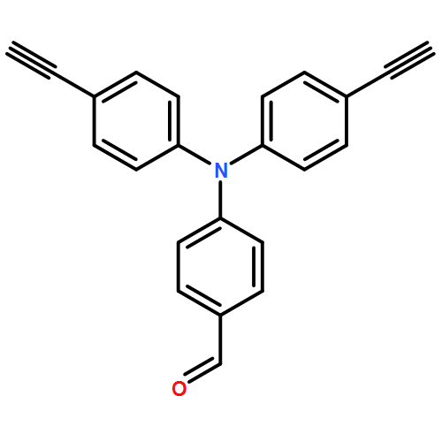 Benzaldehyde, 4-[bis(4-ethynylphenyl)amino]-