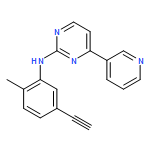 2-Pyrimidinamine, N-(5-ethynyl-2-methylphenyl)-4-(3-pyridinyl)-