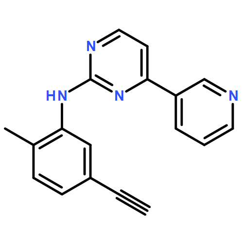 2-Pyrimidinamine, N-(5-ethynyl-2-methylphenyl)-4-(3-pyridinyl)-