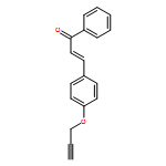 2-Propen-1-one, 1-phenyl-3-[4-(2-propyn-1-yloxy)phenyl]-, (2E)-