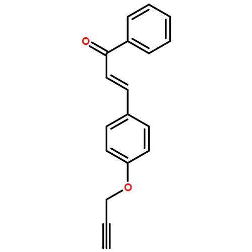 2-Propen-1-one, 1-phenyl-3-[4-(2-propyn-1-yloxy)phenyl]-, (2E)-