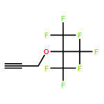 1-Propyne, 3-[2,2,2-trifluoro-1,1-bis(trifluoromethyl)ethoxy]-