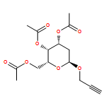 α-D-lyxo-Hexopyranoside, 2-propyn-1-yl 2-deoxy-, 3,4,6-triacetate