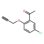 Ethanone, 1-[5-chloro-2-(2-propyn-1-yloxy)phenyl]-