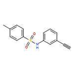 Benzenesulfonamide, N-(3-ethynylphenyl)-4-methyl-