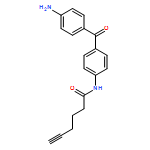 5-Hexynamide, N-[4-(4-aminobenzoyl)phenyl]-