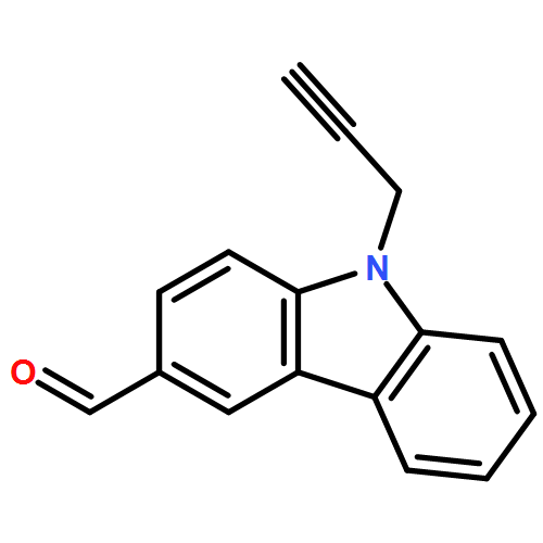 9H-Carbazole-3-carboxaldehyde, 9-(2-propyn-1-yl)-