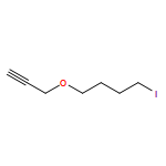 Butane, 1-iodo-4-(2-propyn-1-yloxy)-