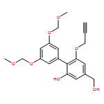 [1,1'-Biphenyl]-4-methanol, 2-hydroxy-3',5'-bis(methoxymethoxy)-6-(2-propyn-1-yloxy)-