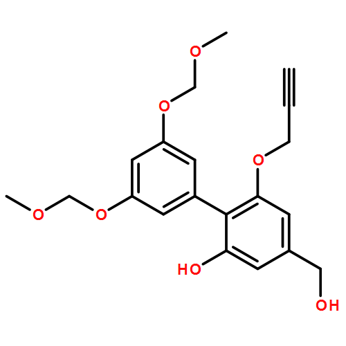 [1,1'-Biphenyl]-4-methanol, 2-hydroxy-3',5'-bis(methoxymethoxy)-6-(2-propyn-1-yloxy)-